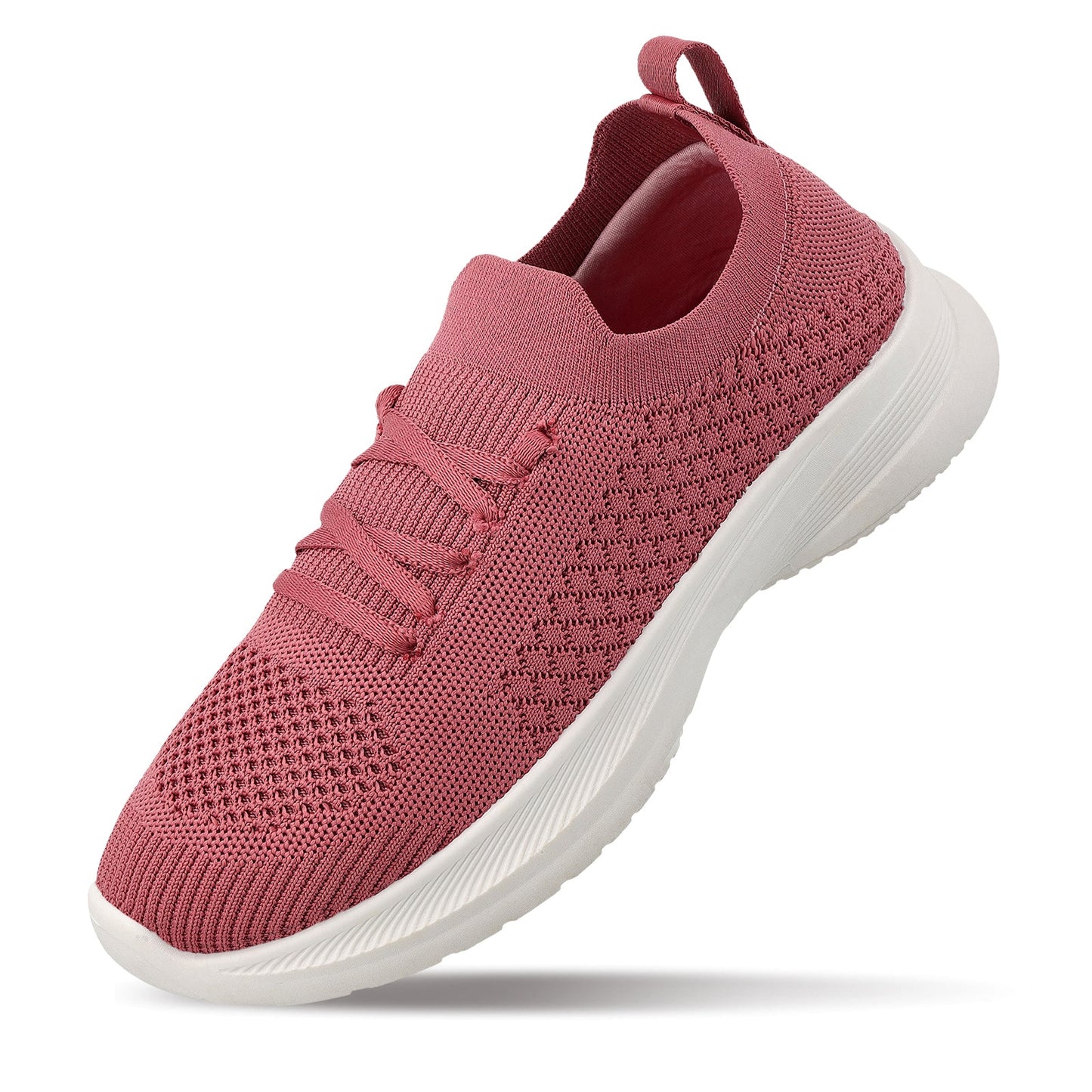 Women's Lace-up Walking Shoe - WS3260 Peach