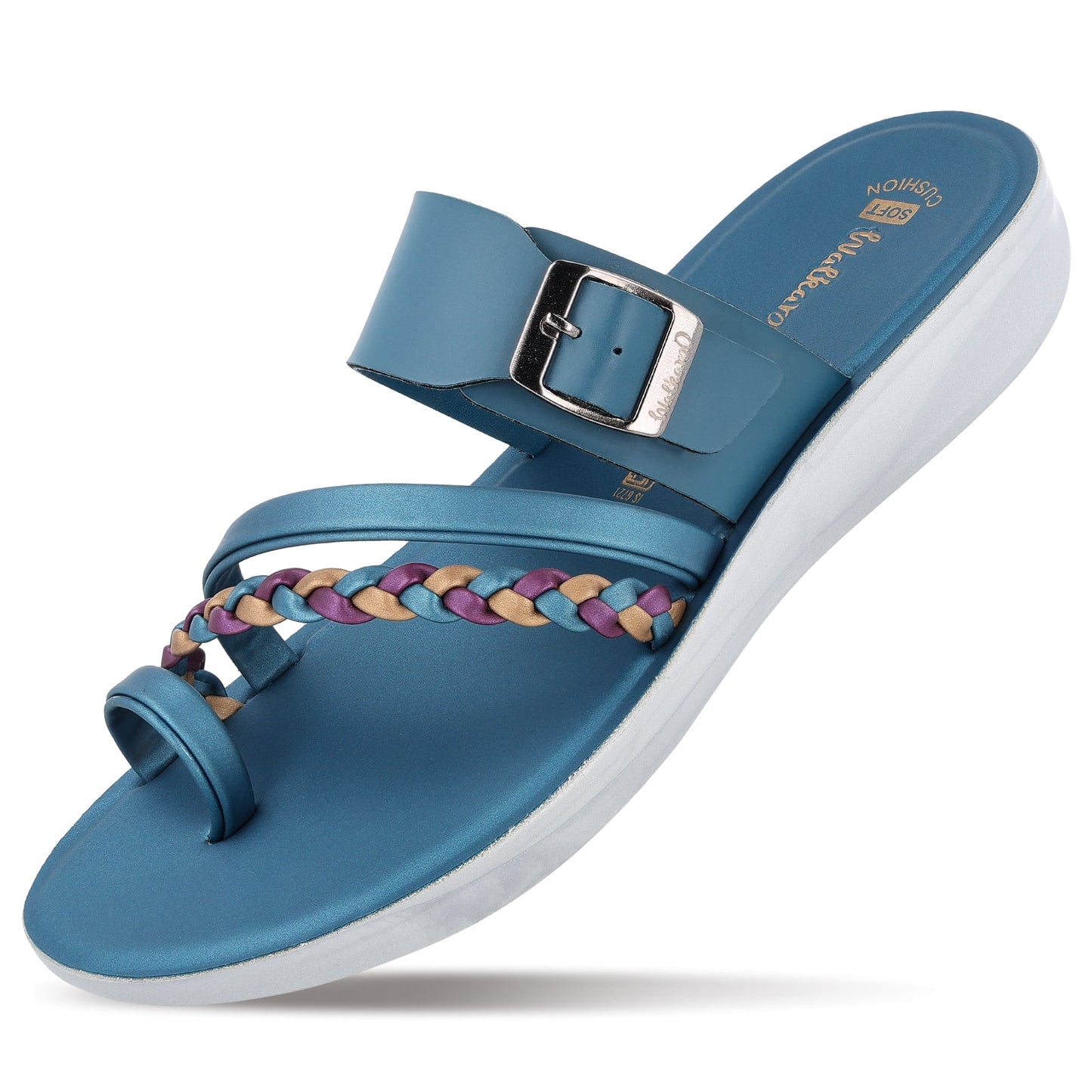 Women's Daily Wear Sandals - WLR72005 Peacock Blue