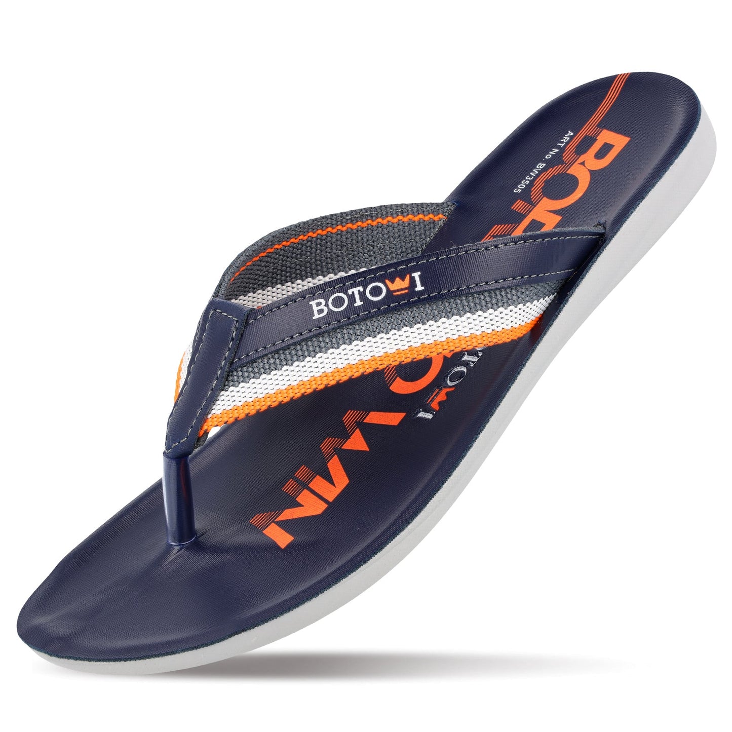 BOTOWI Men's Slipper - BW3505 Blue