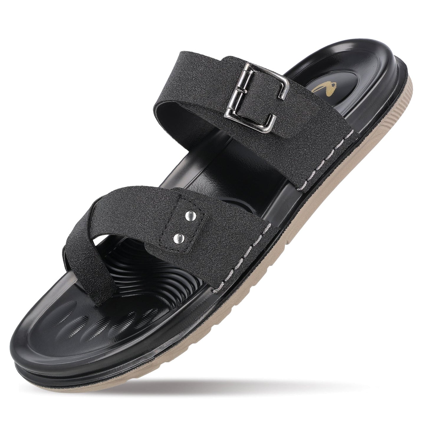 Men's Daily Wear Comfort Sandals - WGP53089 Black
