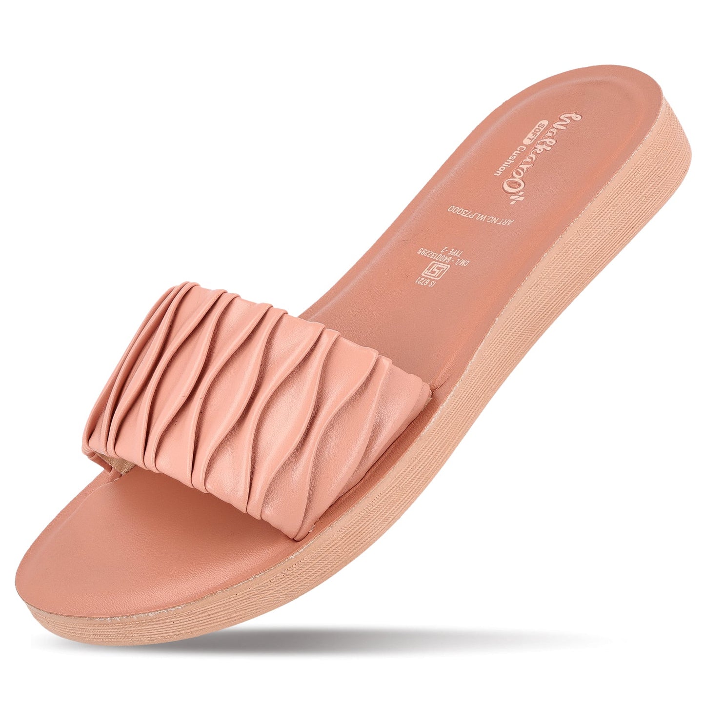 Women's Slide Sandals - WLP73000 Peach