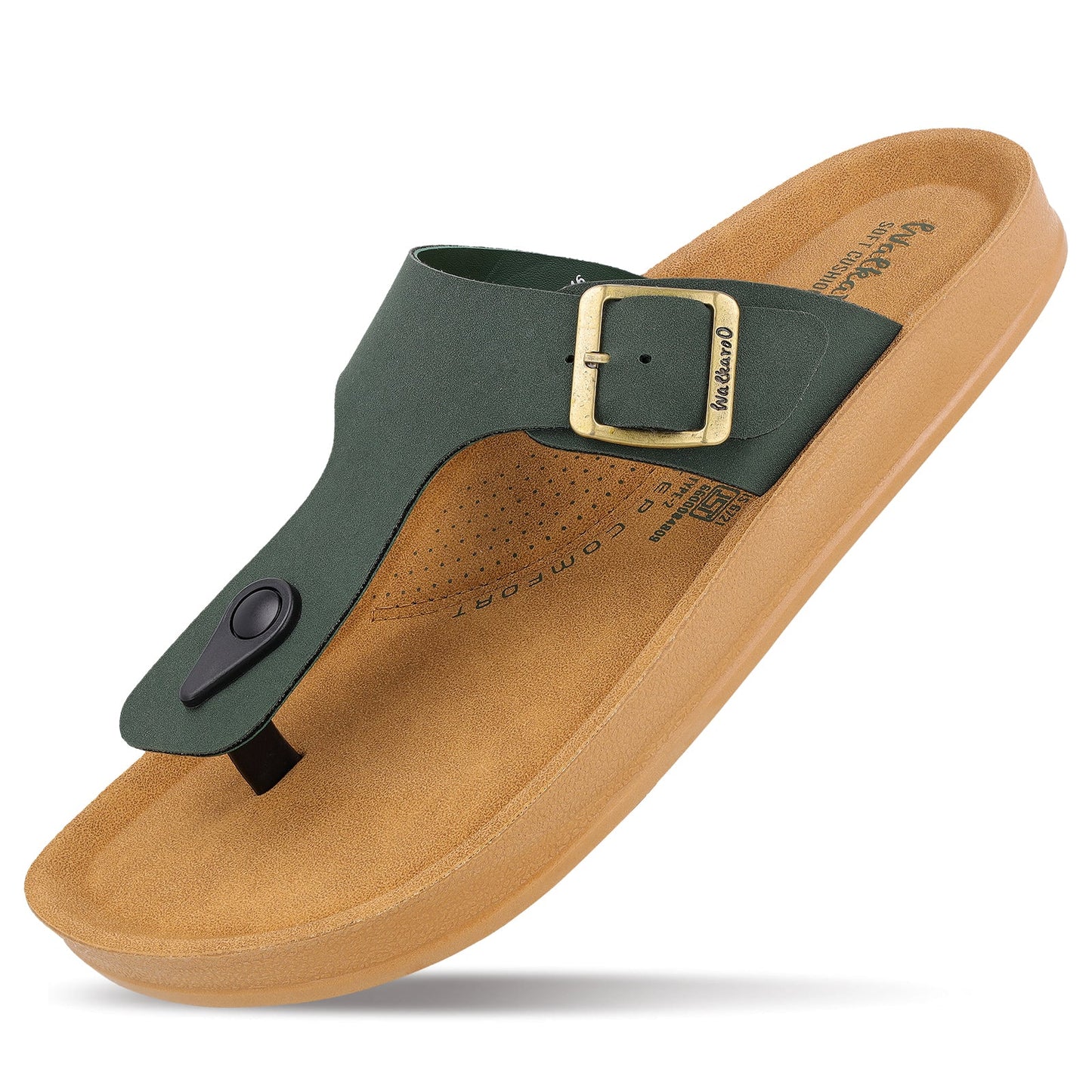 Men's Daily Wear Sandals - WGR53246 Dark Green