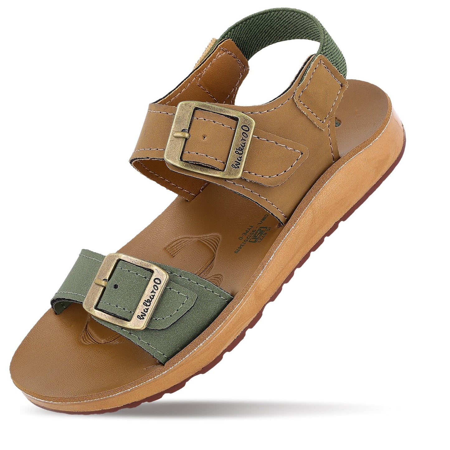 Kid's Daily Wear Sandal - WK733 Olive
