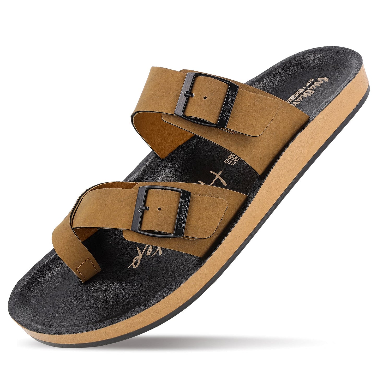 Men's Daily Wear Comfort Sandals - WGP53208 Cedar Tan