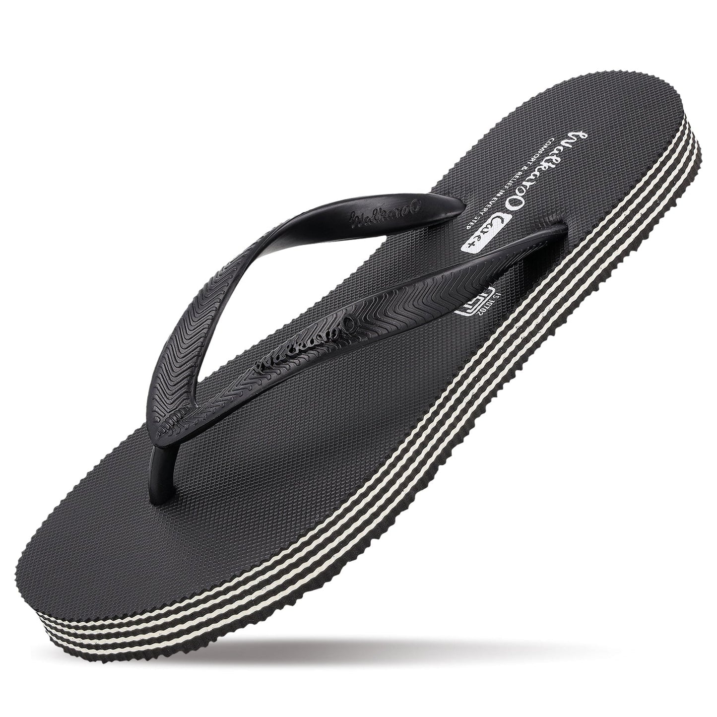 Women's Care Plus Slippers - HL252 Black