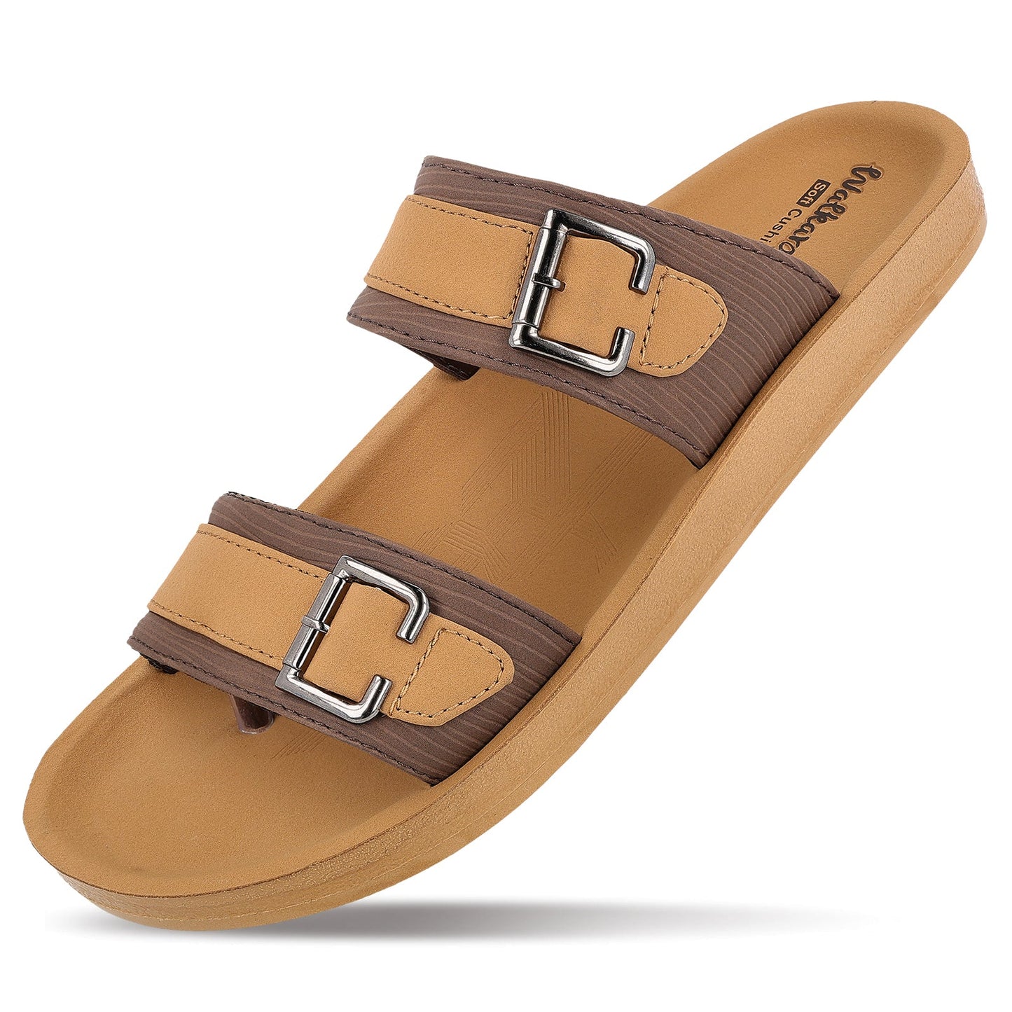Men's Daily Wear Sandals - WGR53029 Mocha Brown