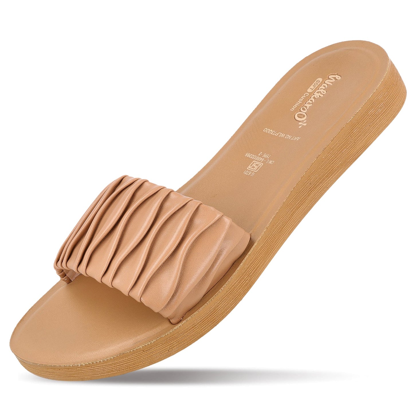 Women's Slide Sandals - WLP73000 Beige