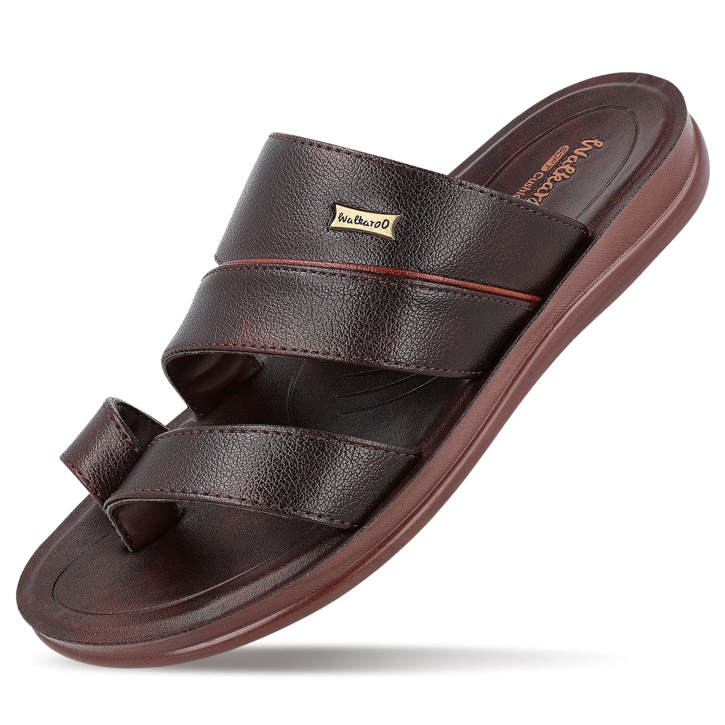 Men's Daily Wear Sandals - WGP53040 Brown
