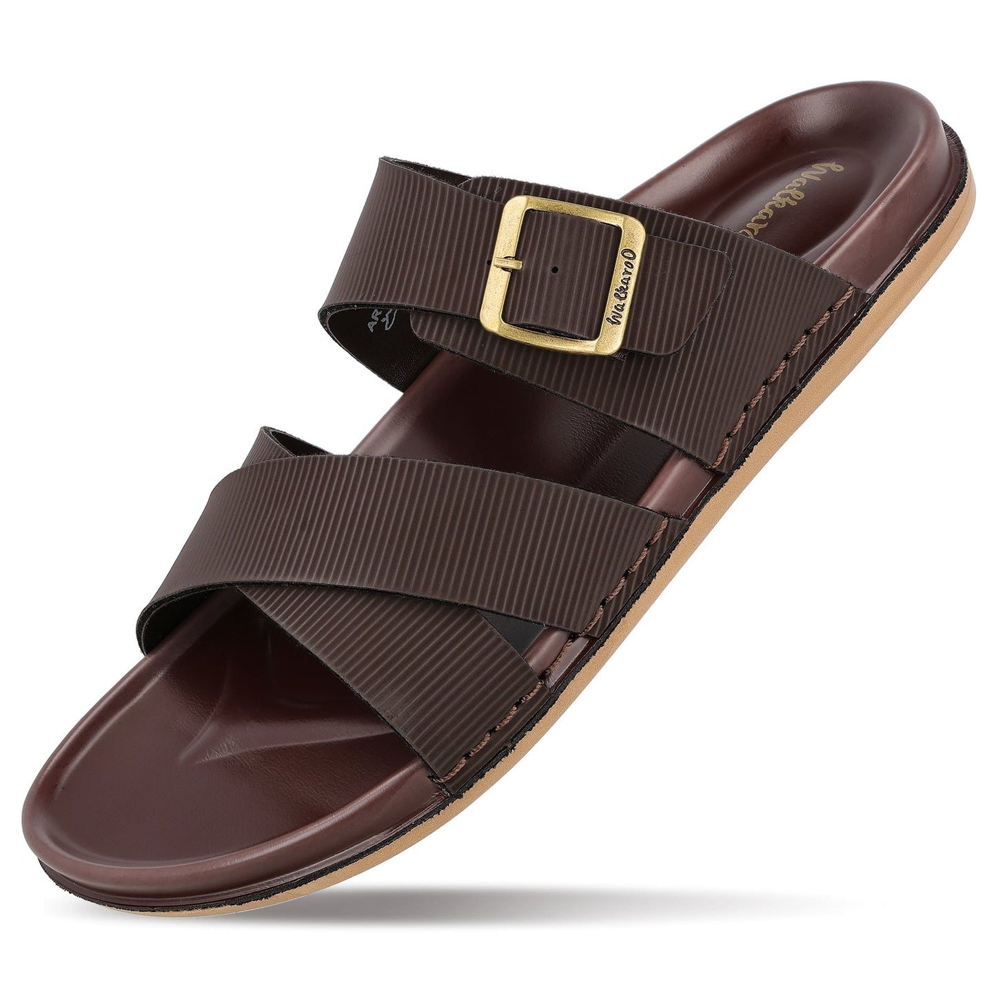 Men's Daily Wear Sandals - WGP53071 Brown