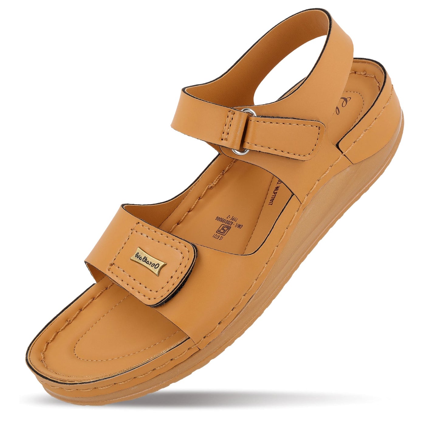 Women's Daily Wear Comfort Sandals - WLP77017 Beige