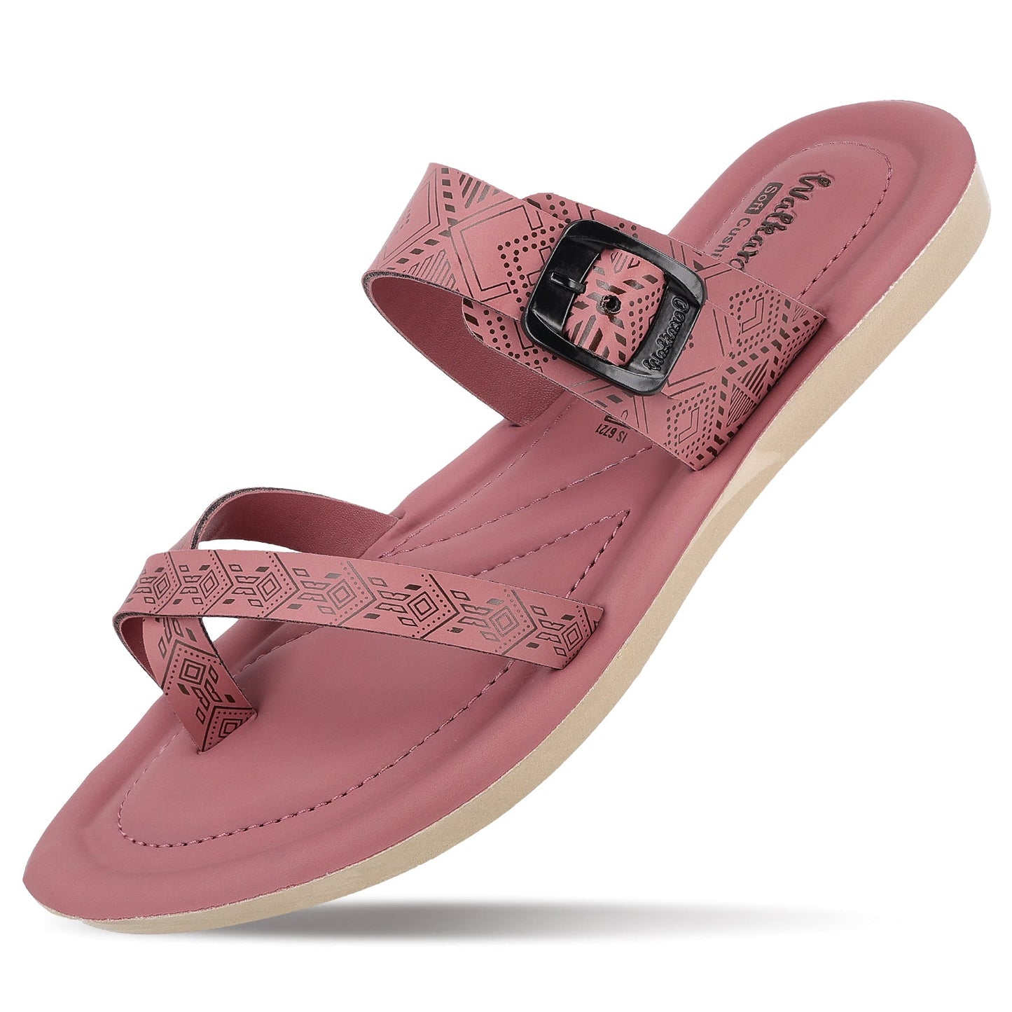 Women's Daily Wear Sandals - WLR72028 Dusty Rose