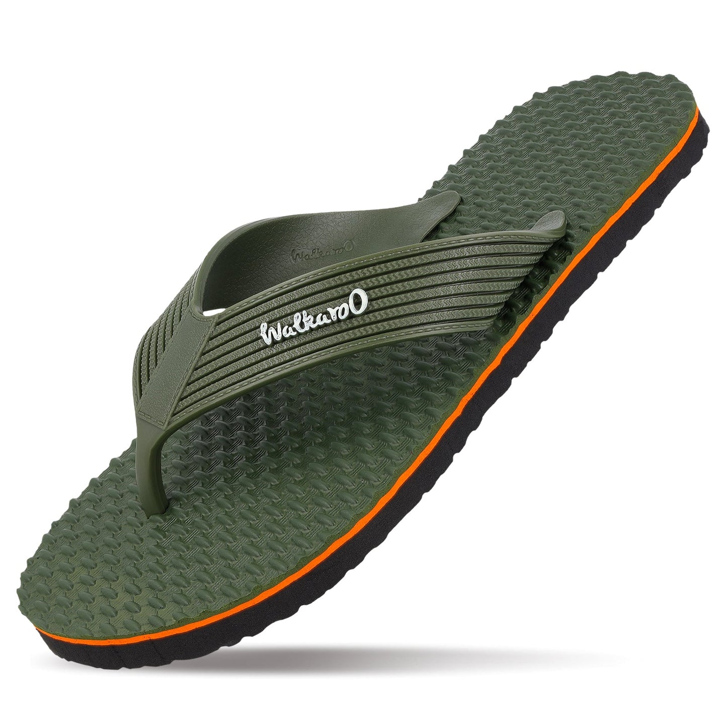 Men's Hawai Slippers - HG193 Olive