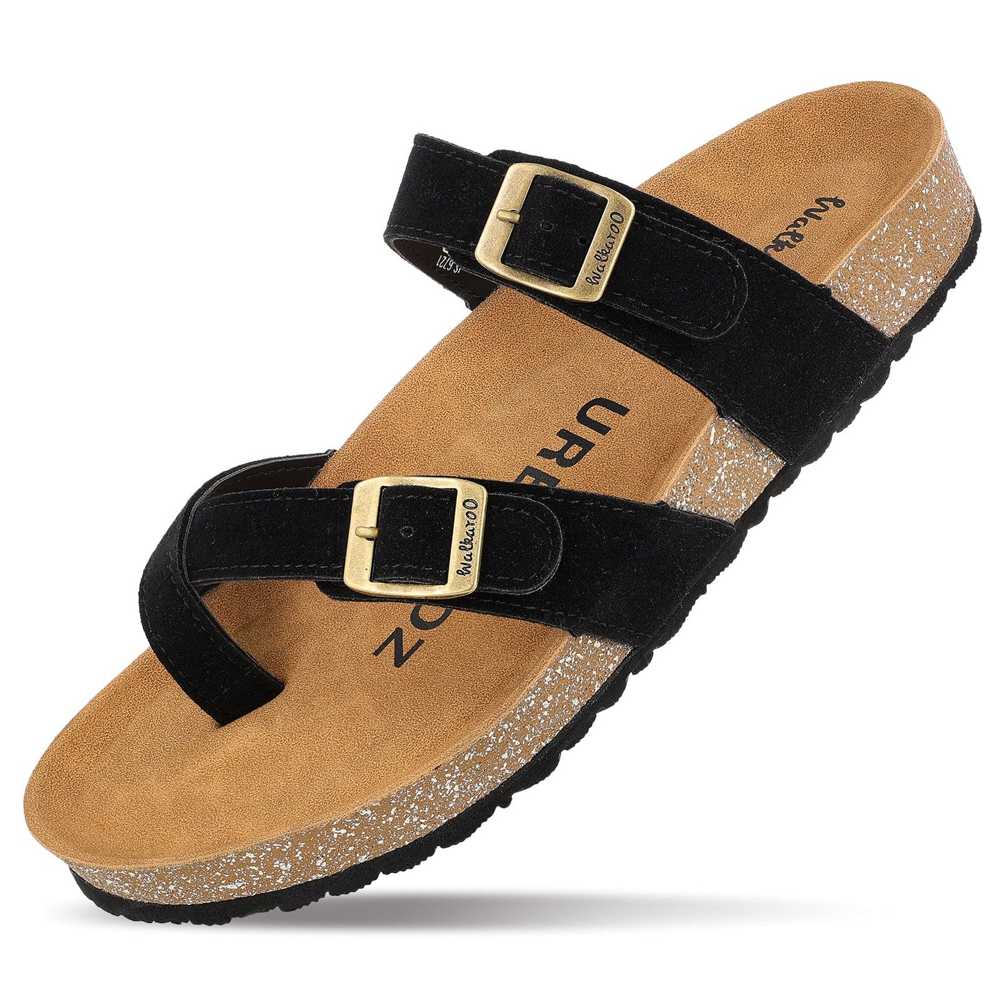 URBANOZ Men's Comfort Sandals - WGE53241 Black