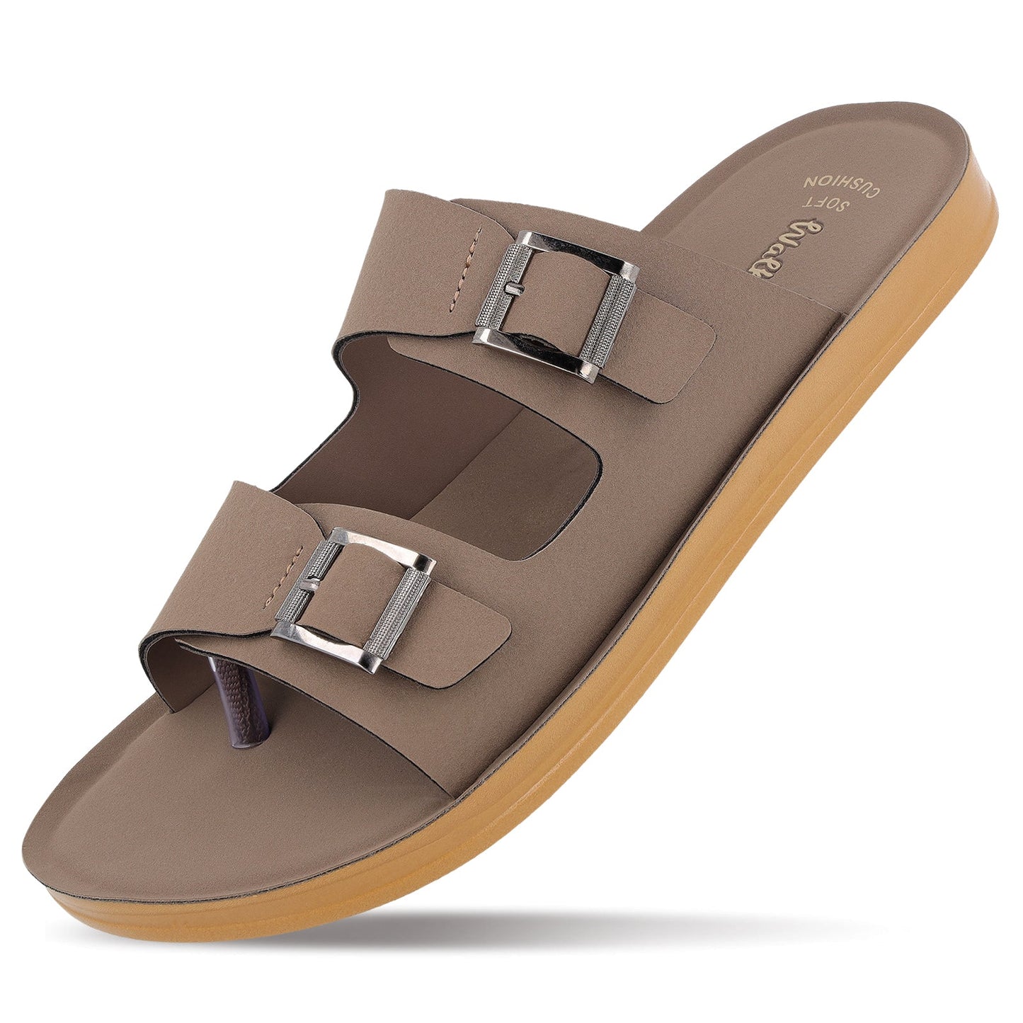 Men's Daily Wear Sandals - WG5661 Camel