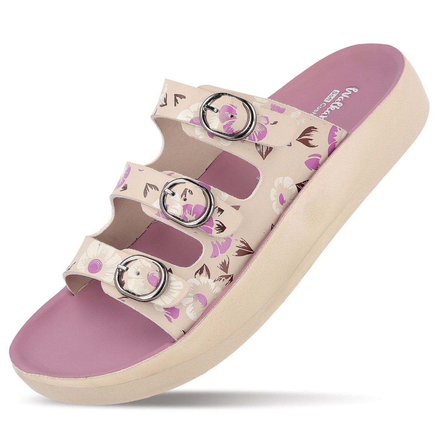 Women's Daily Wear Sandals - WLR74030 Mauve