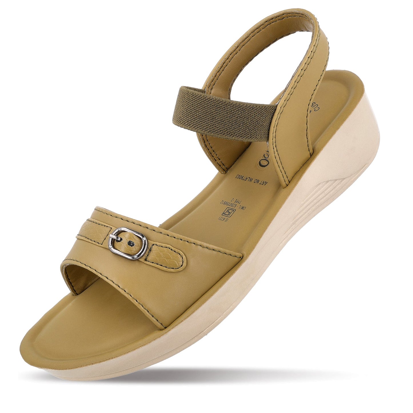 Women's Wedge Heel Sandals - WLR79003 Cocoon Green