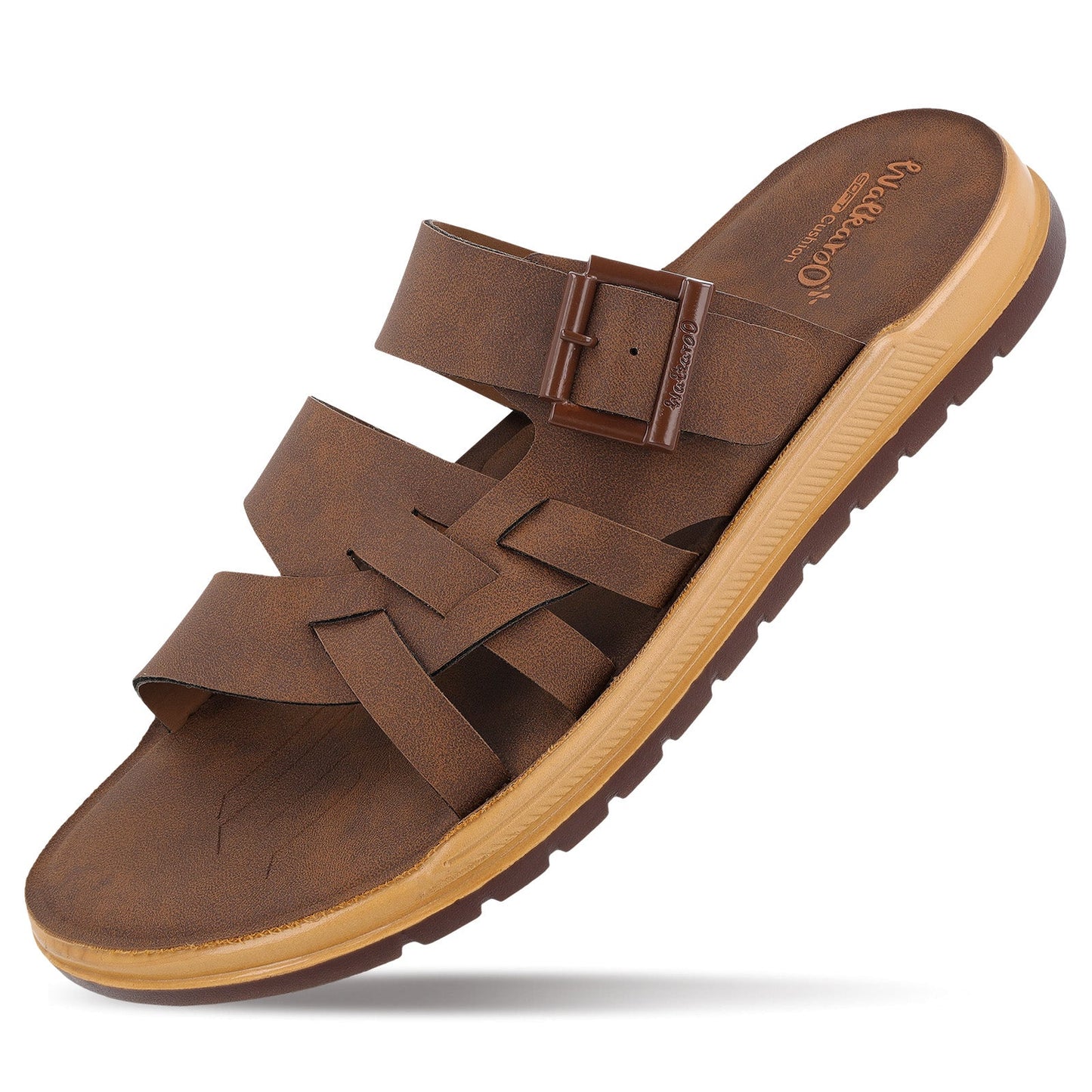 Men's Daily Wear Sandals - WGP53054 Brown