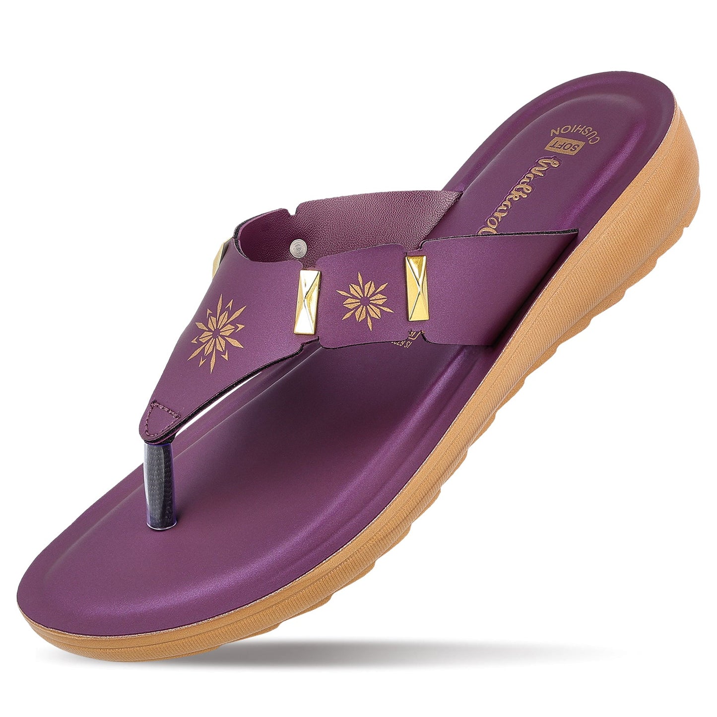 Women's Daily Wear Sandals - WL7212 Plum