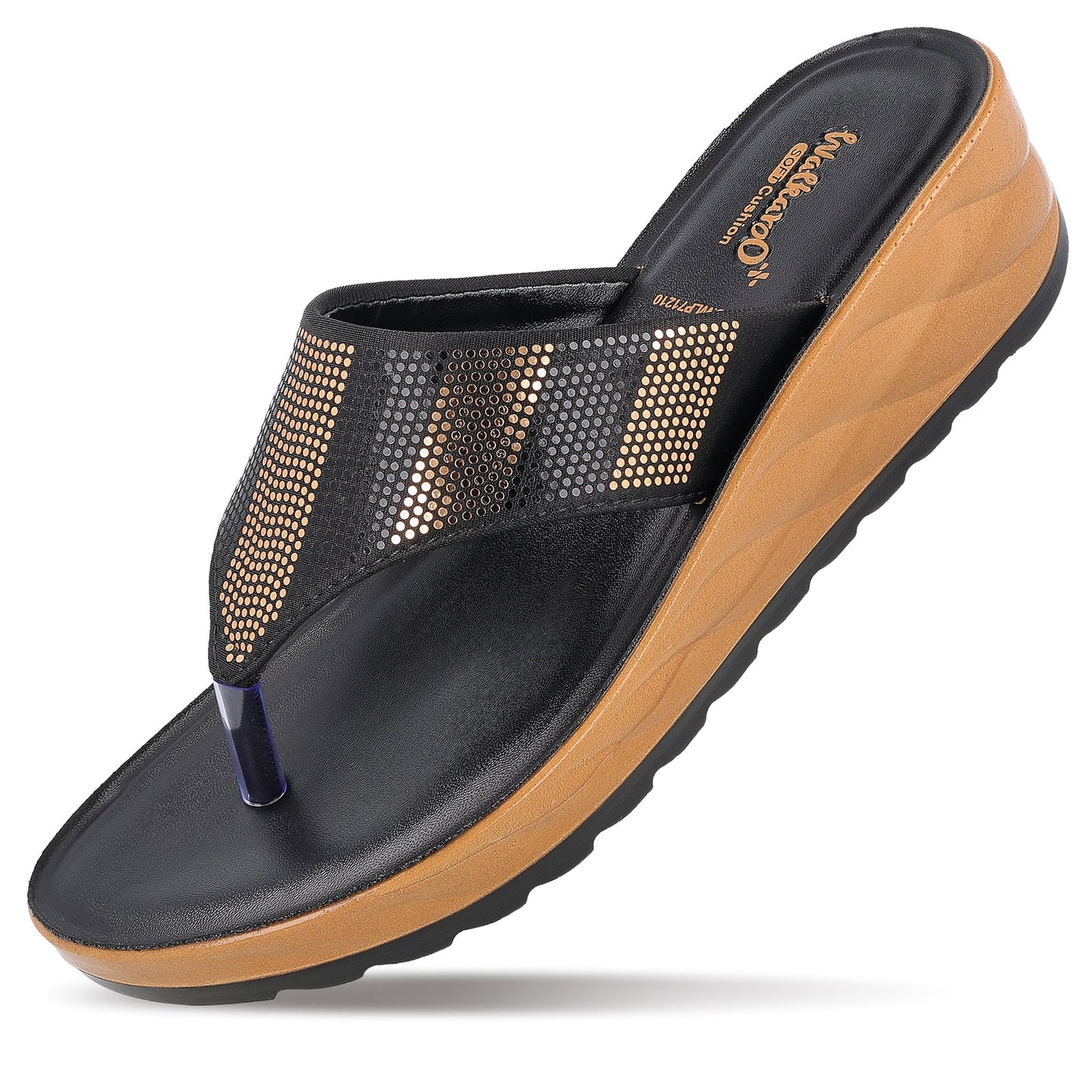 Women's Daily Wear Sandals - WLP71210 Black