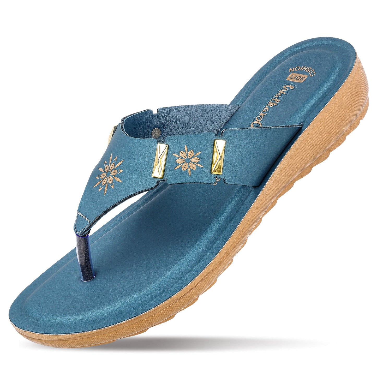 Women's Daily Wear Sandals - WL7212 Peacock Blue