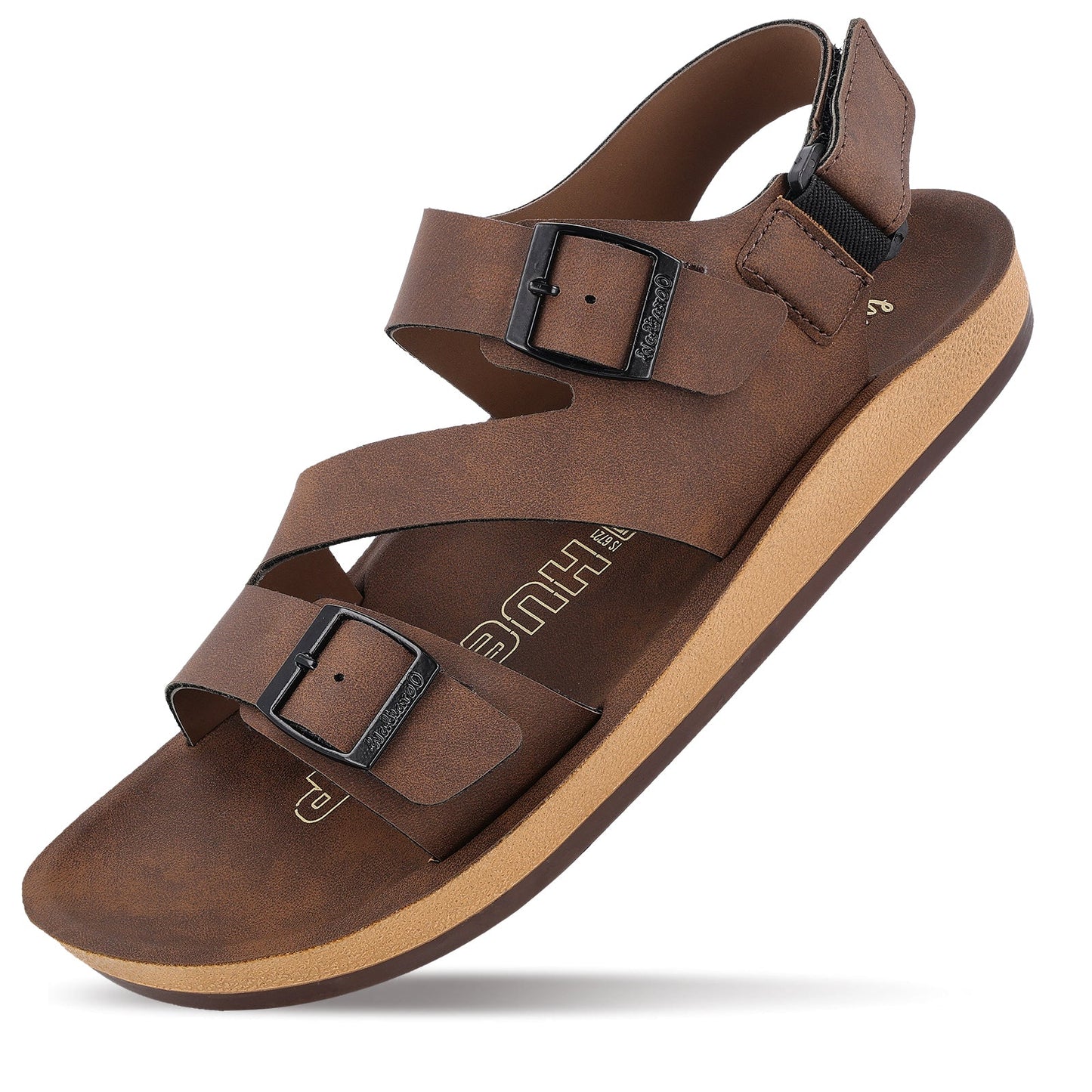 Men's Daily Wear Sandals - WGP58014 Brown