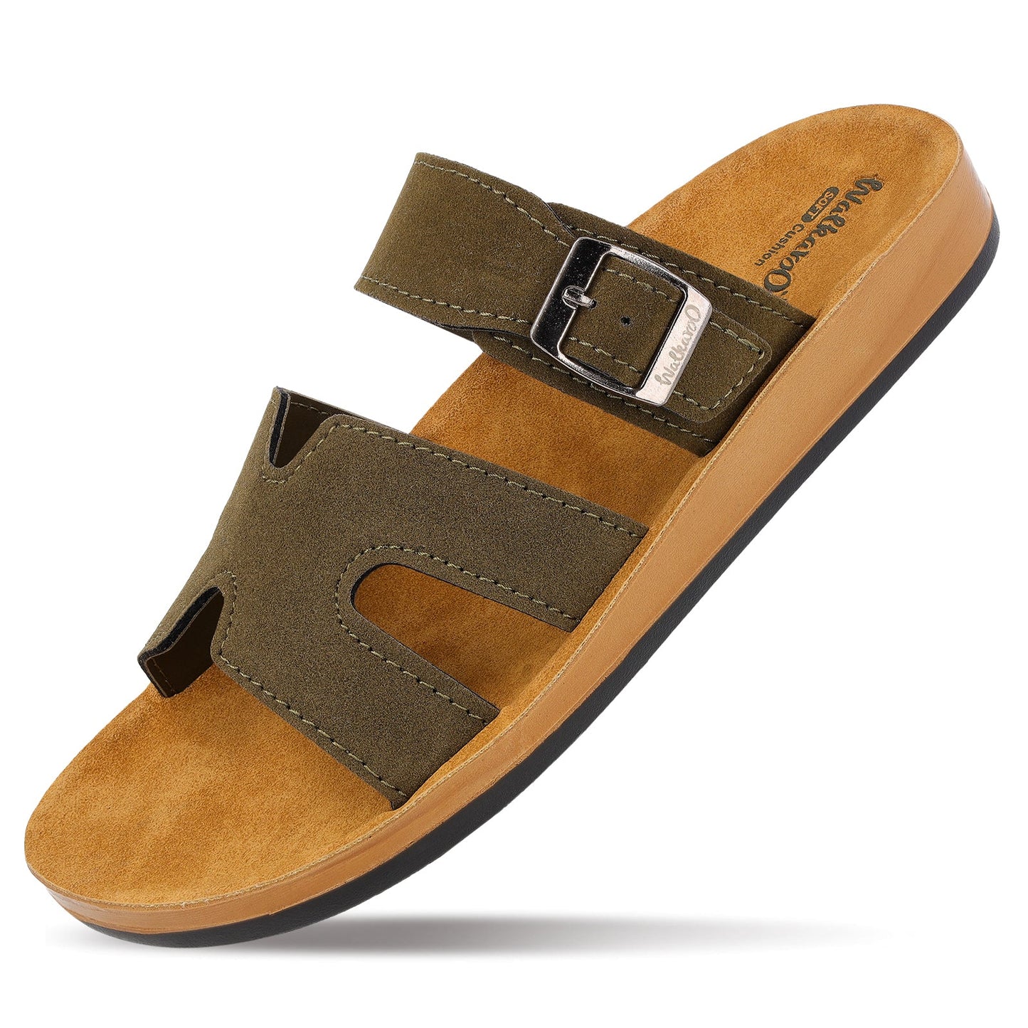 Women's Daily Wear Sandals - WLP72009 Olive Beige