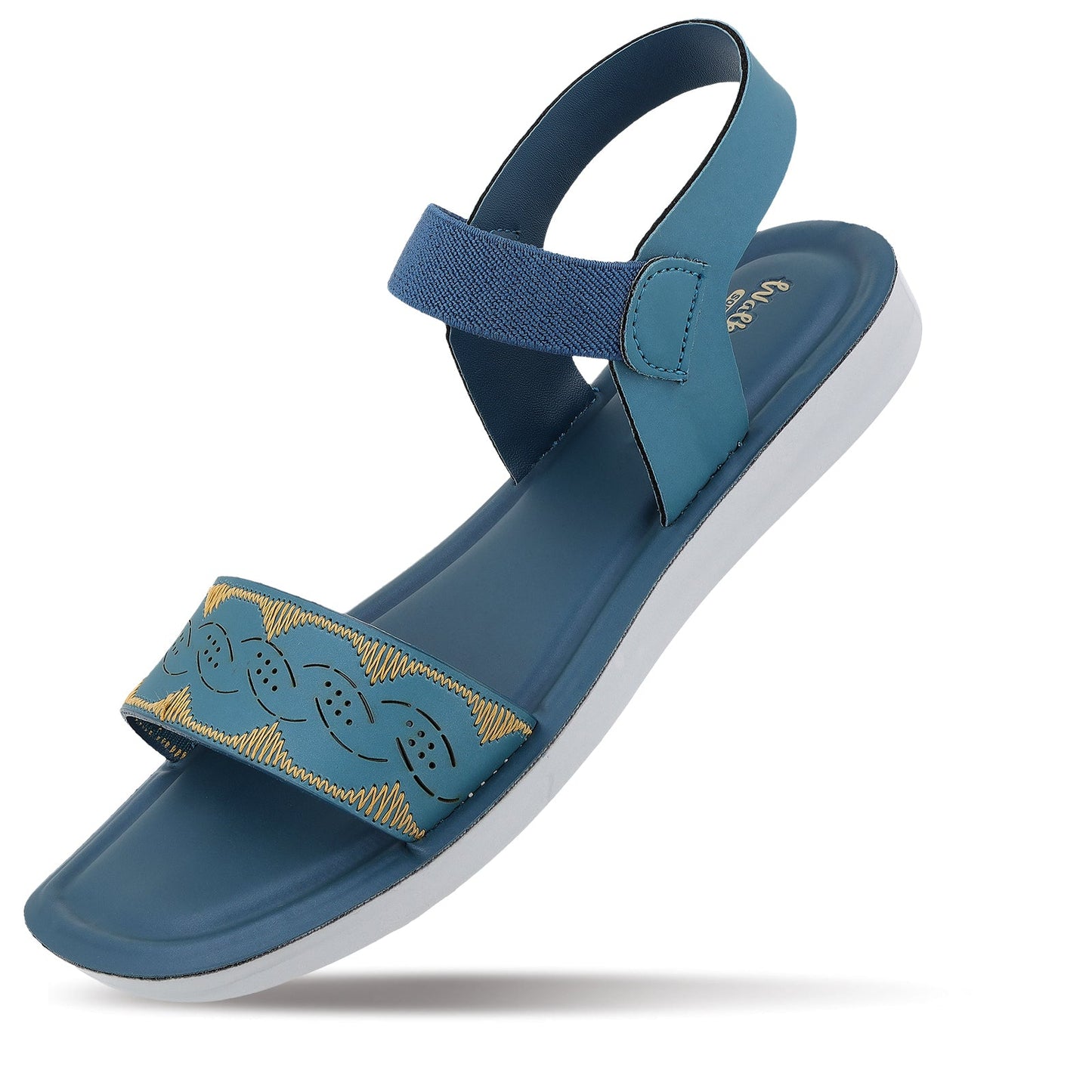 Women's Daily Wear Sandals - WLR77002 Peacock Blue