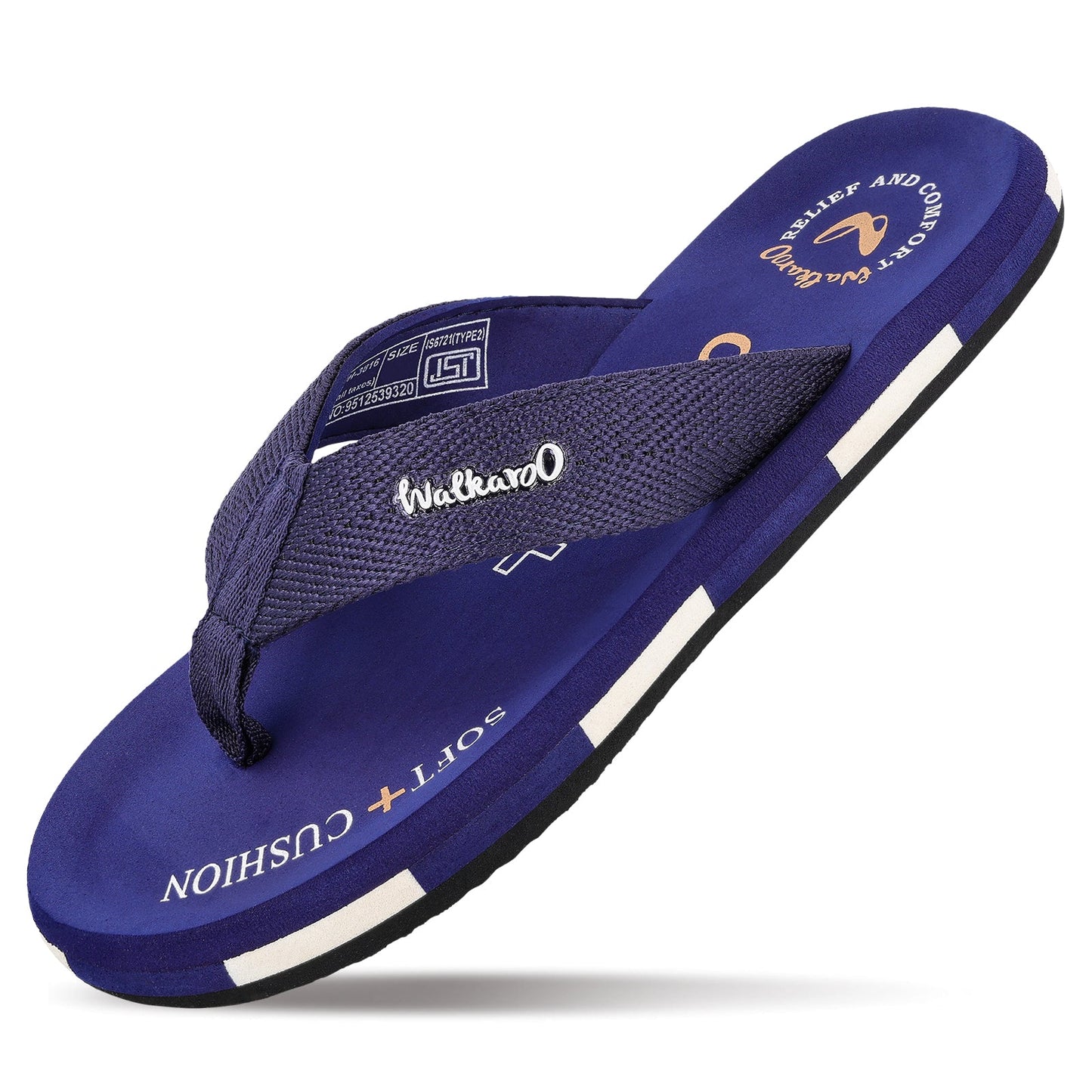 Men's Care Plus Flip-Flop - WH3816 Navy Blue