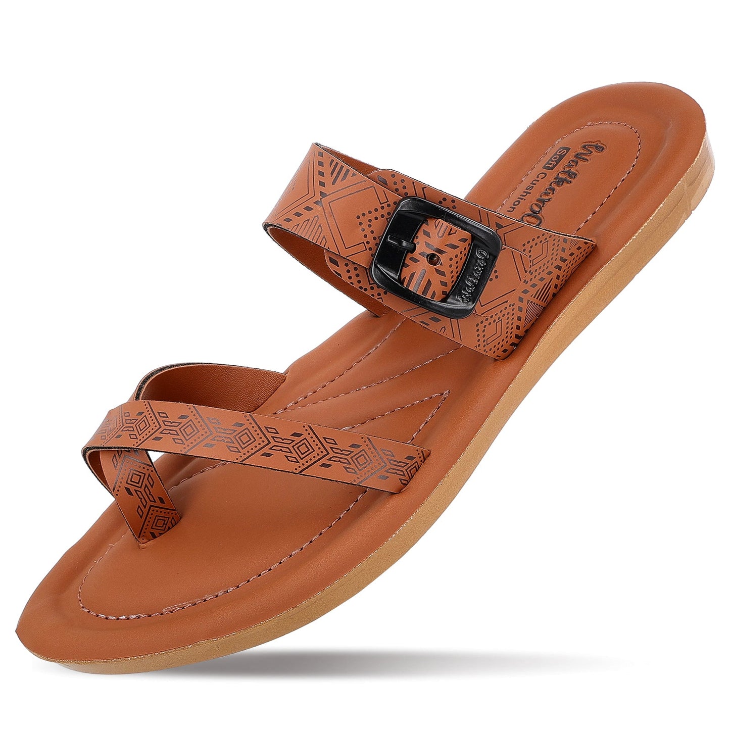 Women's Daily Wear Sandals - WLR72028 Brown