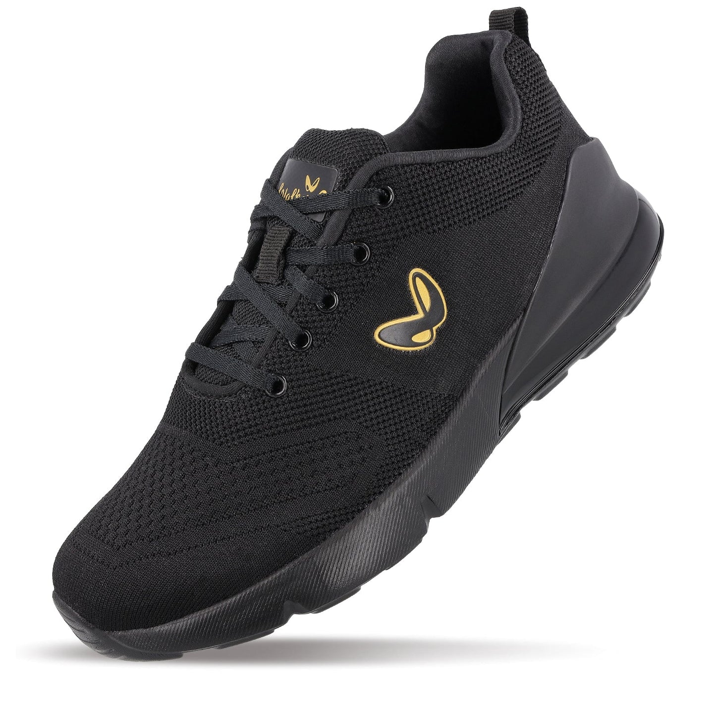 ALPHA-GO Men's Lace-up Sports Shoe - XS9751 Black Gold
