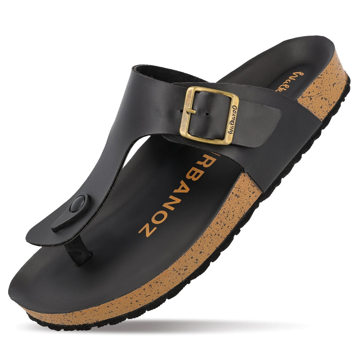 Men's Comfort Sandals - WGE53242 Full Black