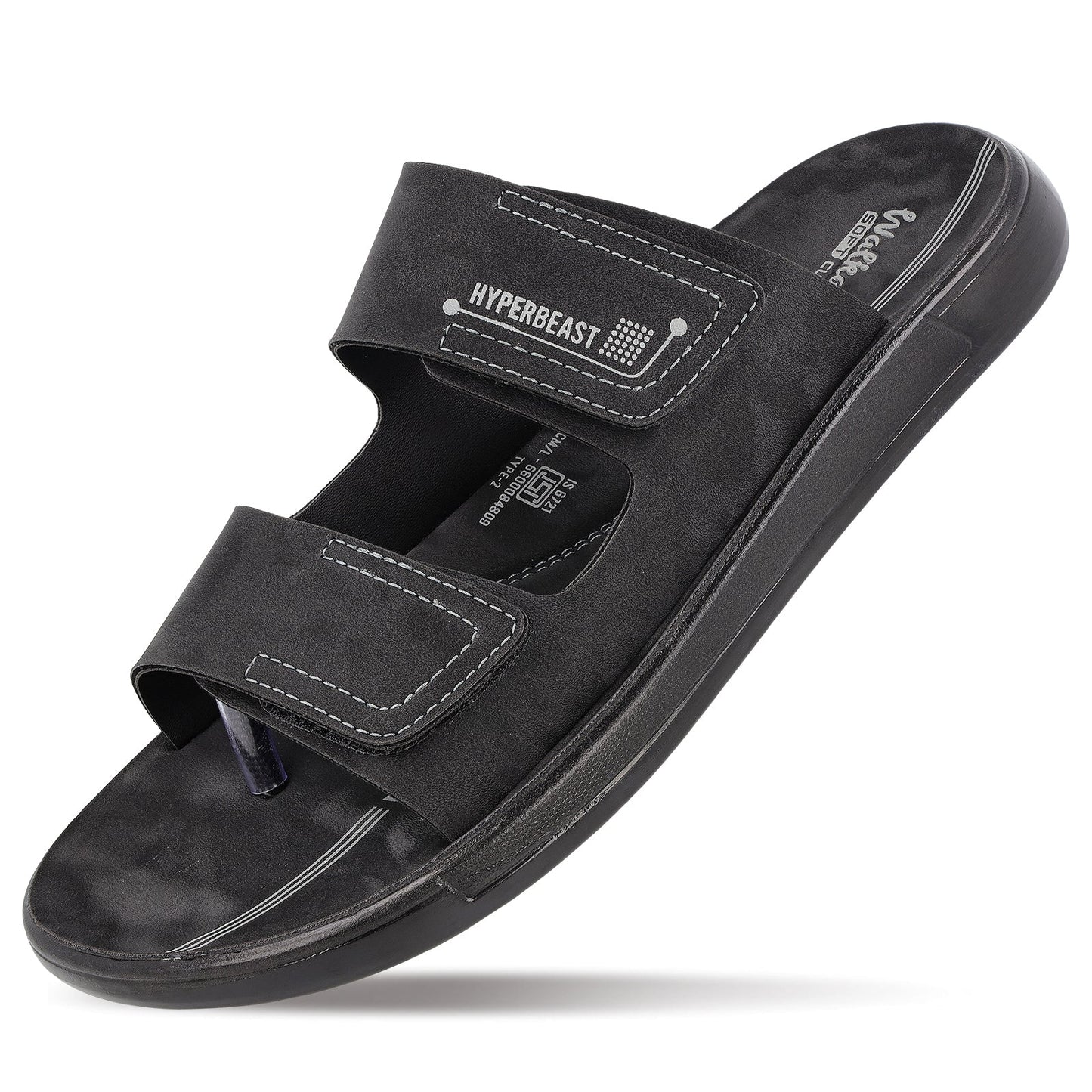 Men's Daily Wear Sandals - WGR53156 Black