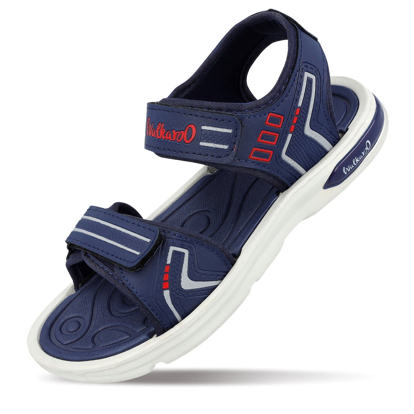 Boys Sports Sandals - WC4413 Navy Blue Red