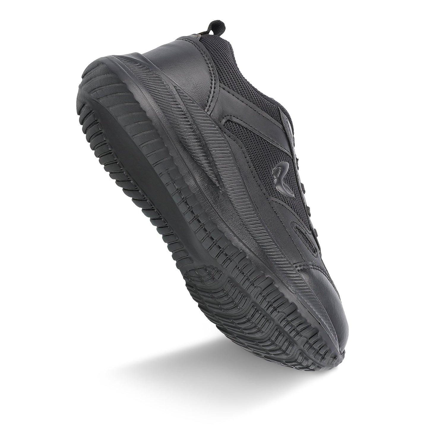 Boy's Lace-up Sports Shoe - WS3093 Black