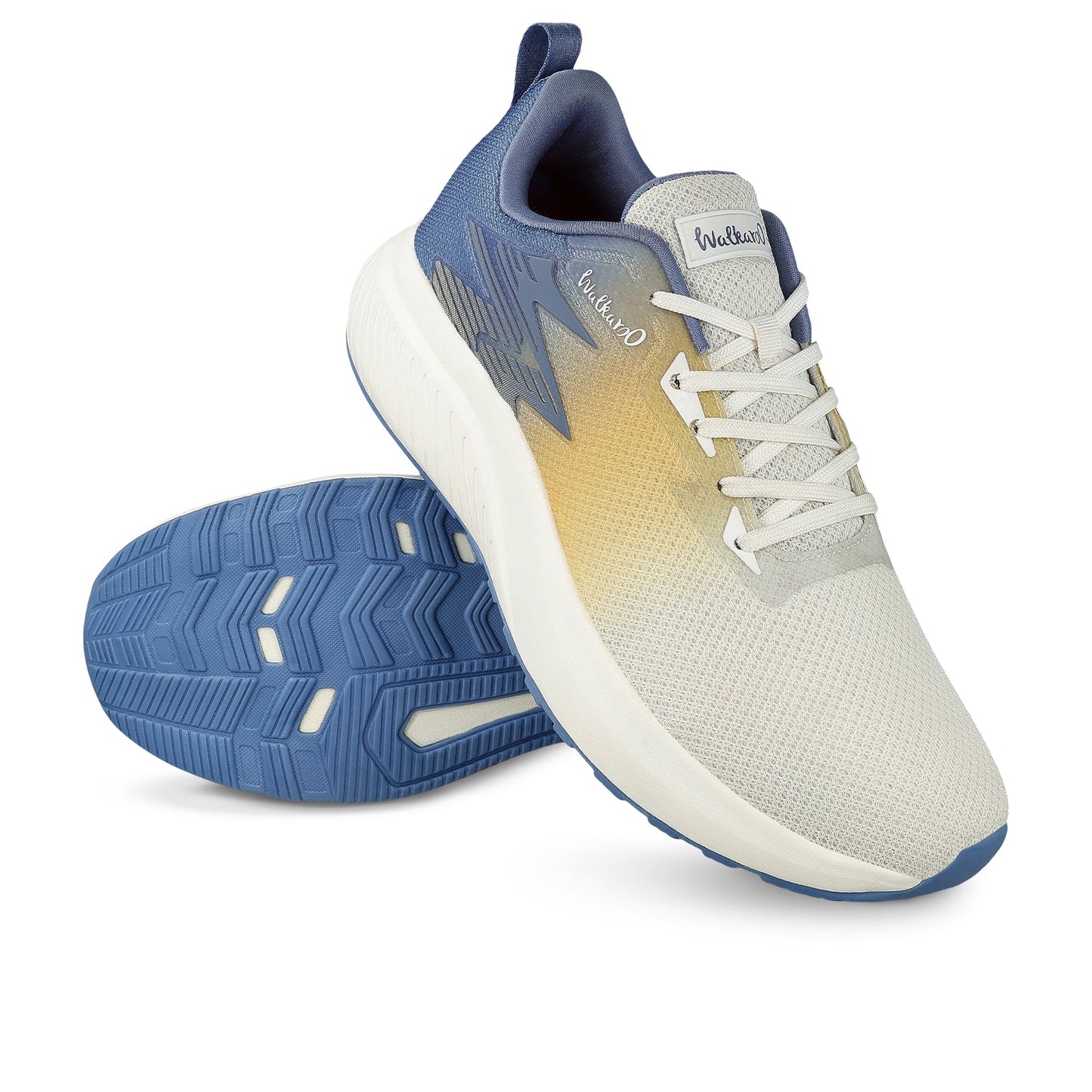 Men's Lace-up Sports Shoes - WS9111 Blue Beige