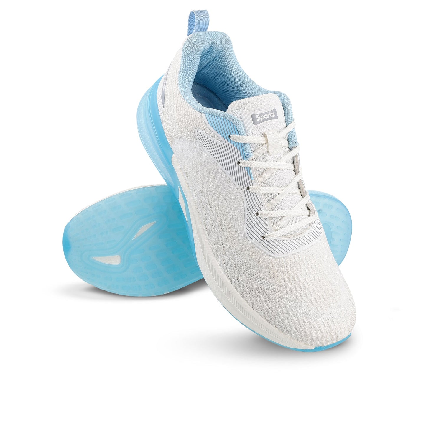 VORTIZ Men's Lace-up Walking Shoes - WS9140 White