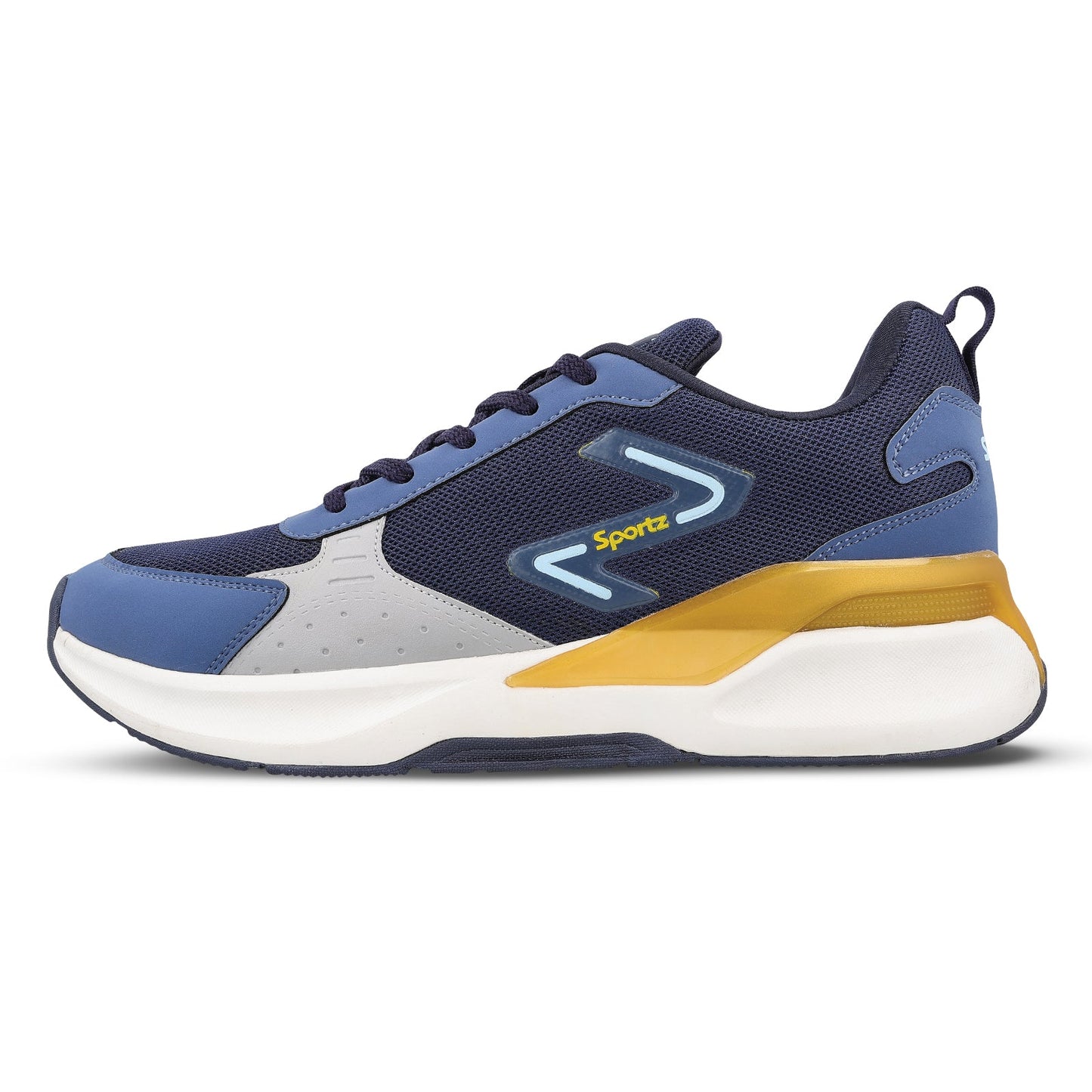 Men's Lace-up Sports Shoes - SGE24010 Navy Blue