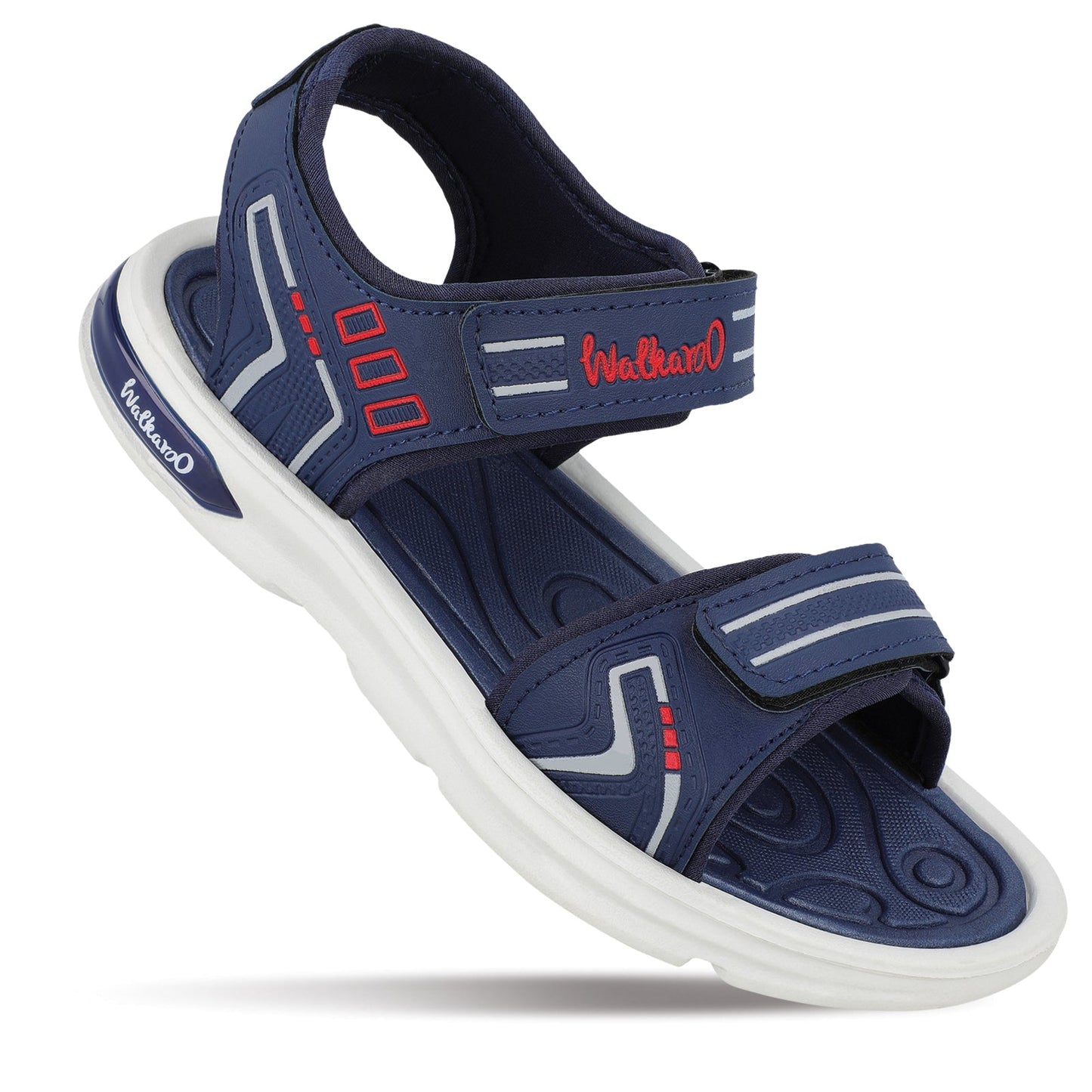 Boys Sports Sandals - WC4413 Navy Blue Red