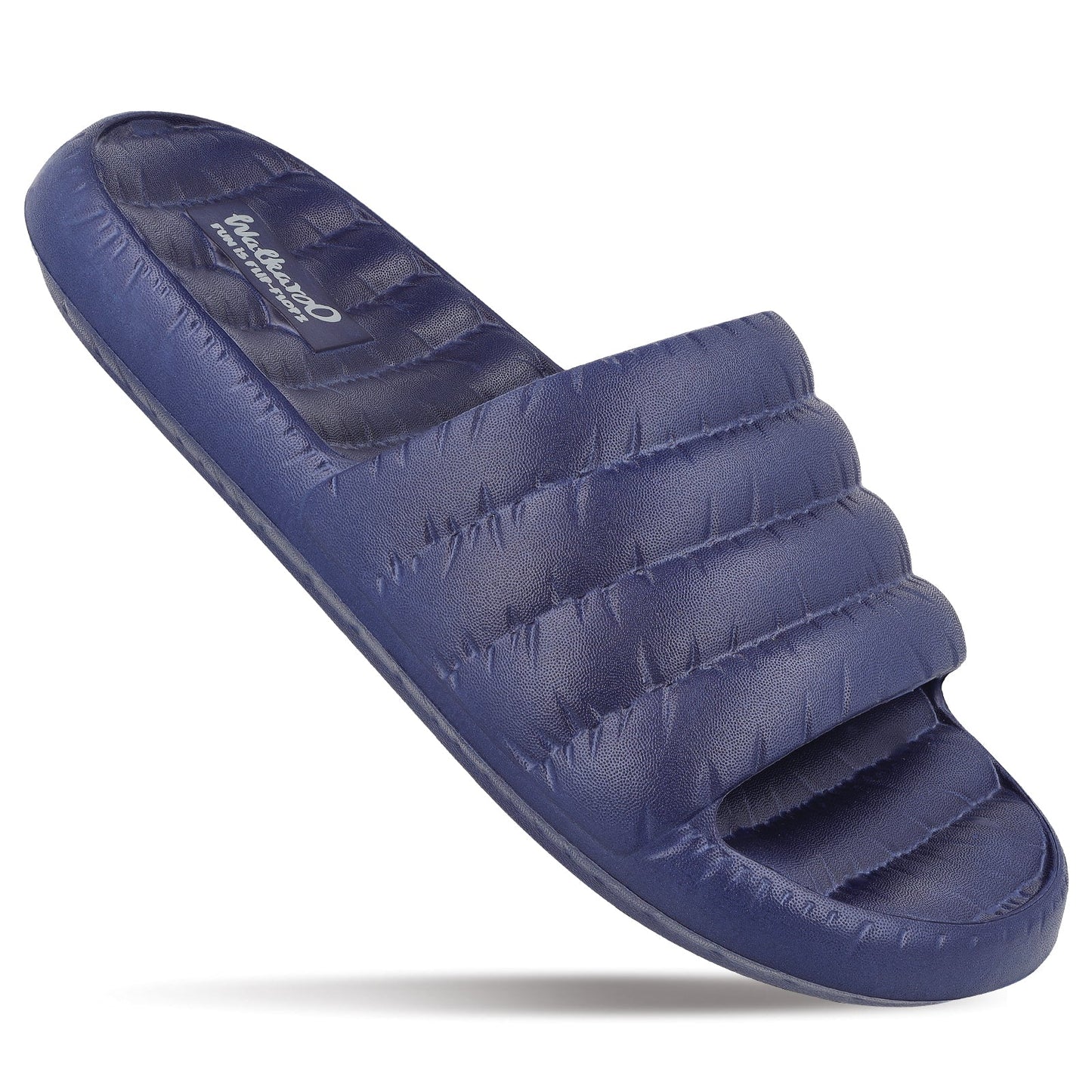 Men's Flip Flop Sliders - WC8770 Navy Blue