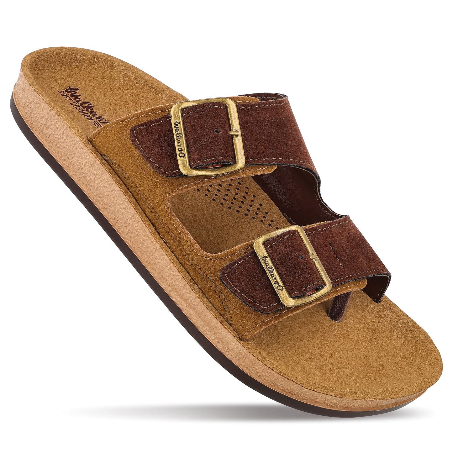 Men's Daily Wear Comfort Sandals - WGP53466 Brown Camel