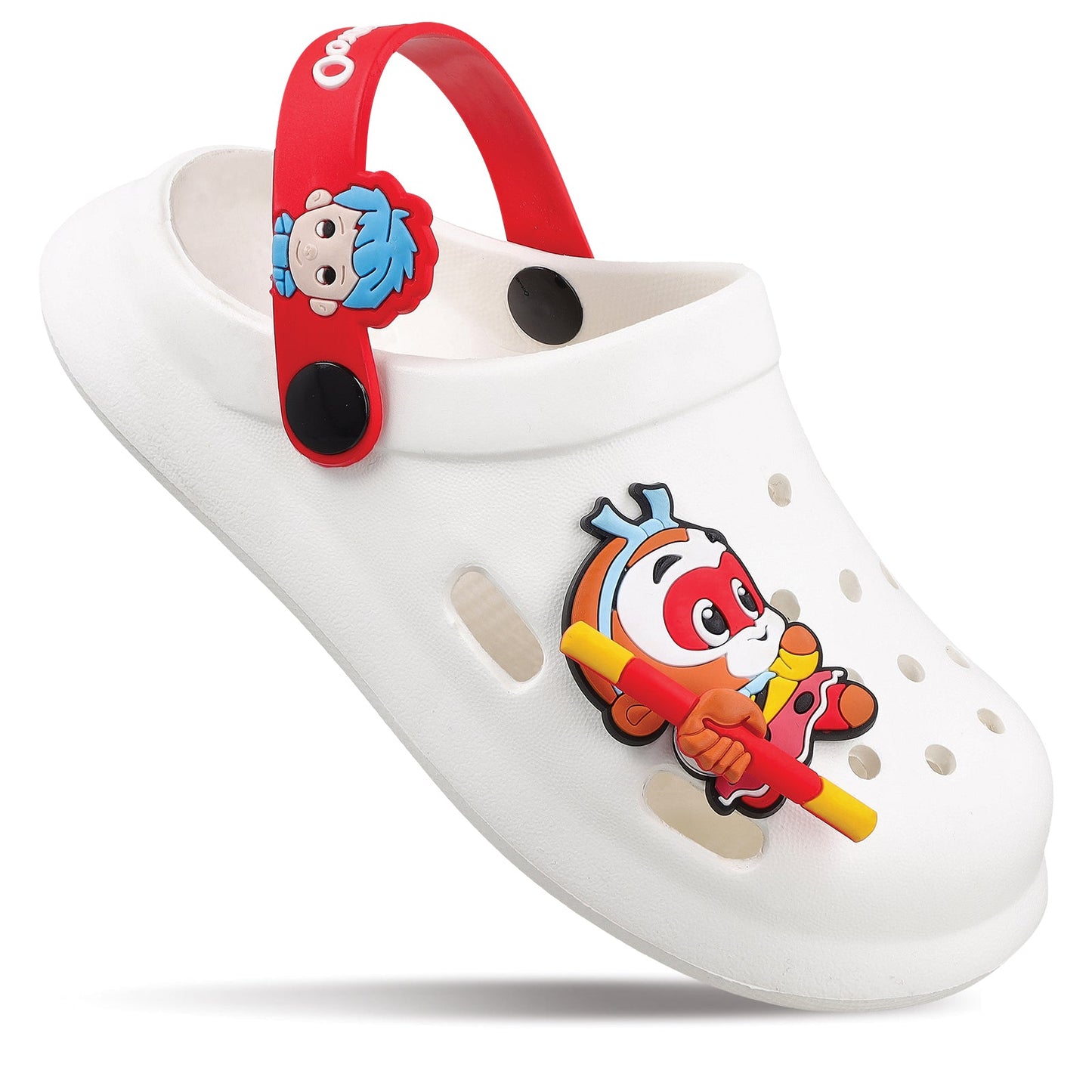 Walkaroo Kids Clogs - WK347 White