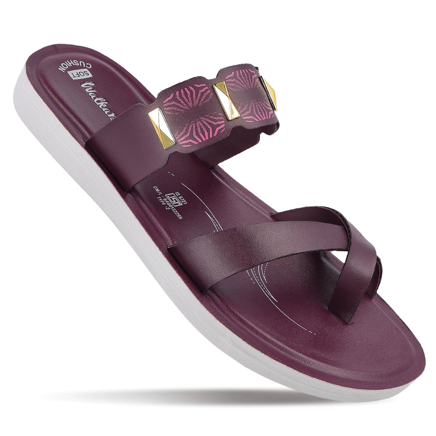 Women's Daily Wear Sandals - WL7612 Dark Grape