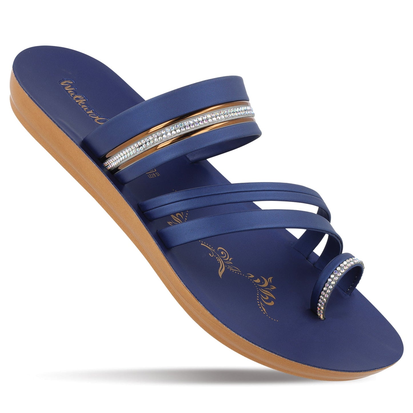 Women's Daily Wear Sandal - WL7644 Navy Blue