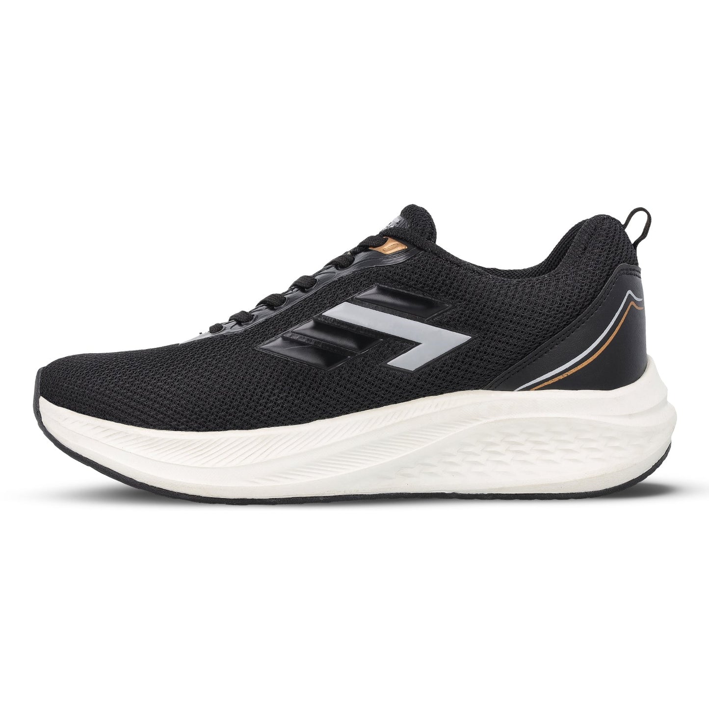 Men's Lace-up Sports Shoe - WS9627 Black