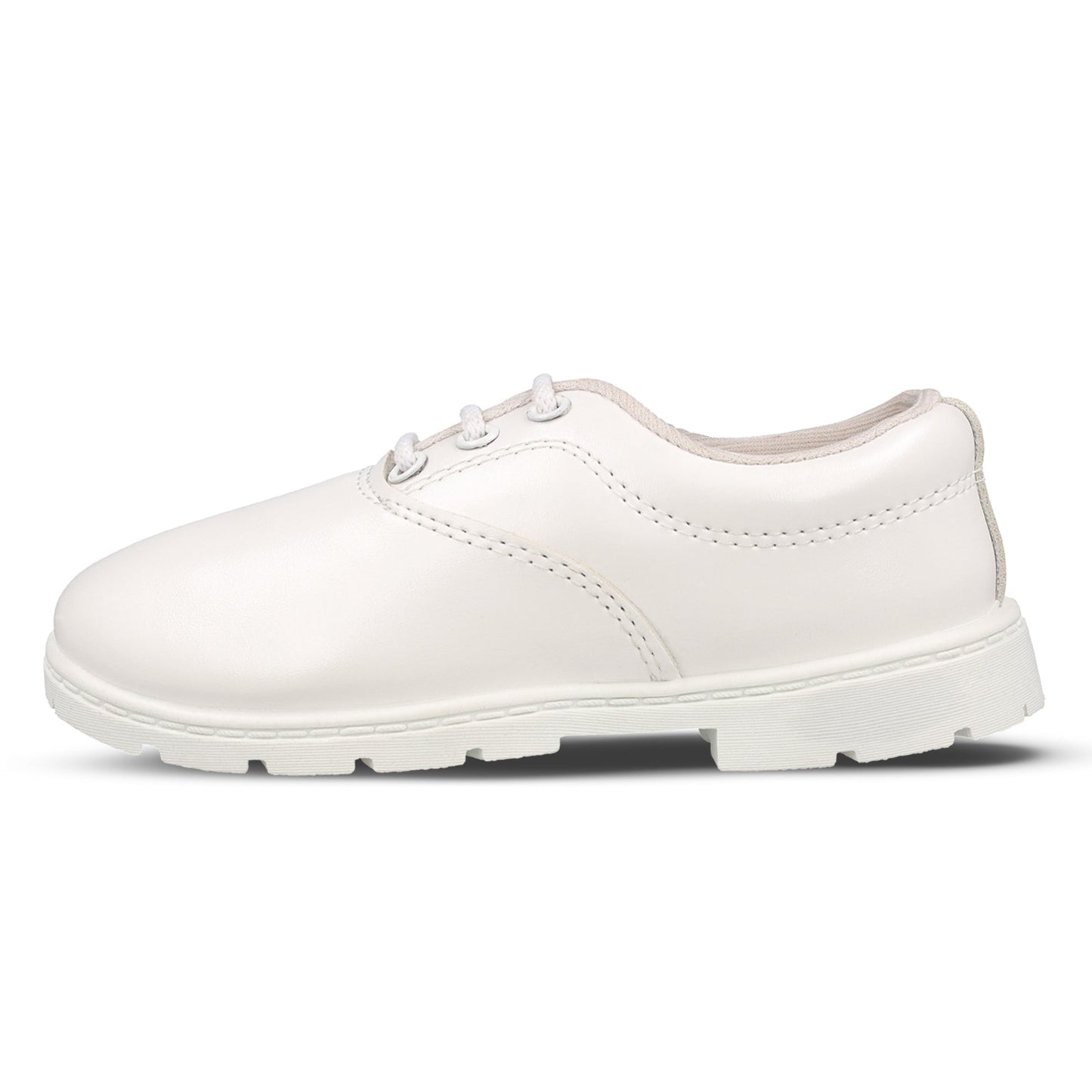 Kids School Shoes - WV522 White