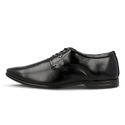 Walkaroo Xgo Men Derby Formal Shoes - WF6013 Black - Walkaroo Footwear