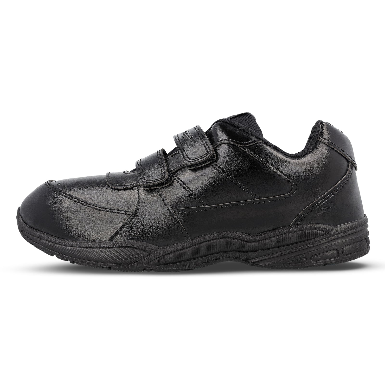 Walkaroo Senior Boys School Shoes - 570 Black - Walkaroo Footwear