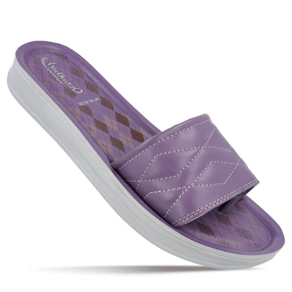 women casuals flip flop purple