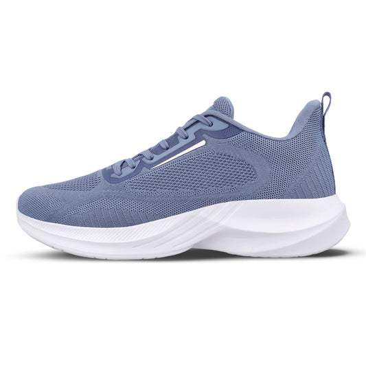 Walkaroo Men Sports Shoe - WS9557 Steel Blue - Walkaroo Footwear