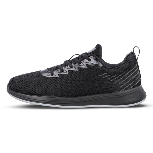 Men's Daily Wear Non Marking Sports Shoes  - WS6091 Black